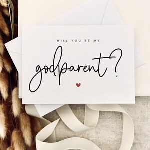 Postal de propuesta "¿Quieres ser mi padrino?", regalo para el padrino, tarjeta de recuerdo para la madrina, tarjeta personalizada para el padre guía del bebé