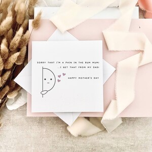 Tarjeta divertida para el Día de la Madre/Regalo para ella, Tarjeta humorística para el Día de la Madre, Tarjeta para mamá de un niño, Tarjeta de un niño para mamá, Regalo para el Día de la Madre