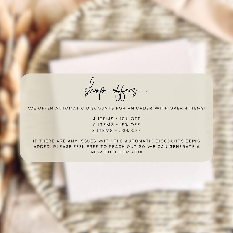 Wedding Florist - Thank You Postcard for Wedding Supplier - Personalised & Custom Options image 7