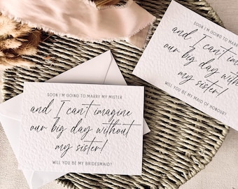 sans ma soeur | Cadeau pour proposition de demoiselle d'honneur pour elle, proposition Will You Be My Demoiselle d'honneur, Box Will You Be My Demoiselle D'honneur, Cadeaux De Mariage