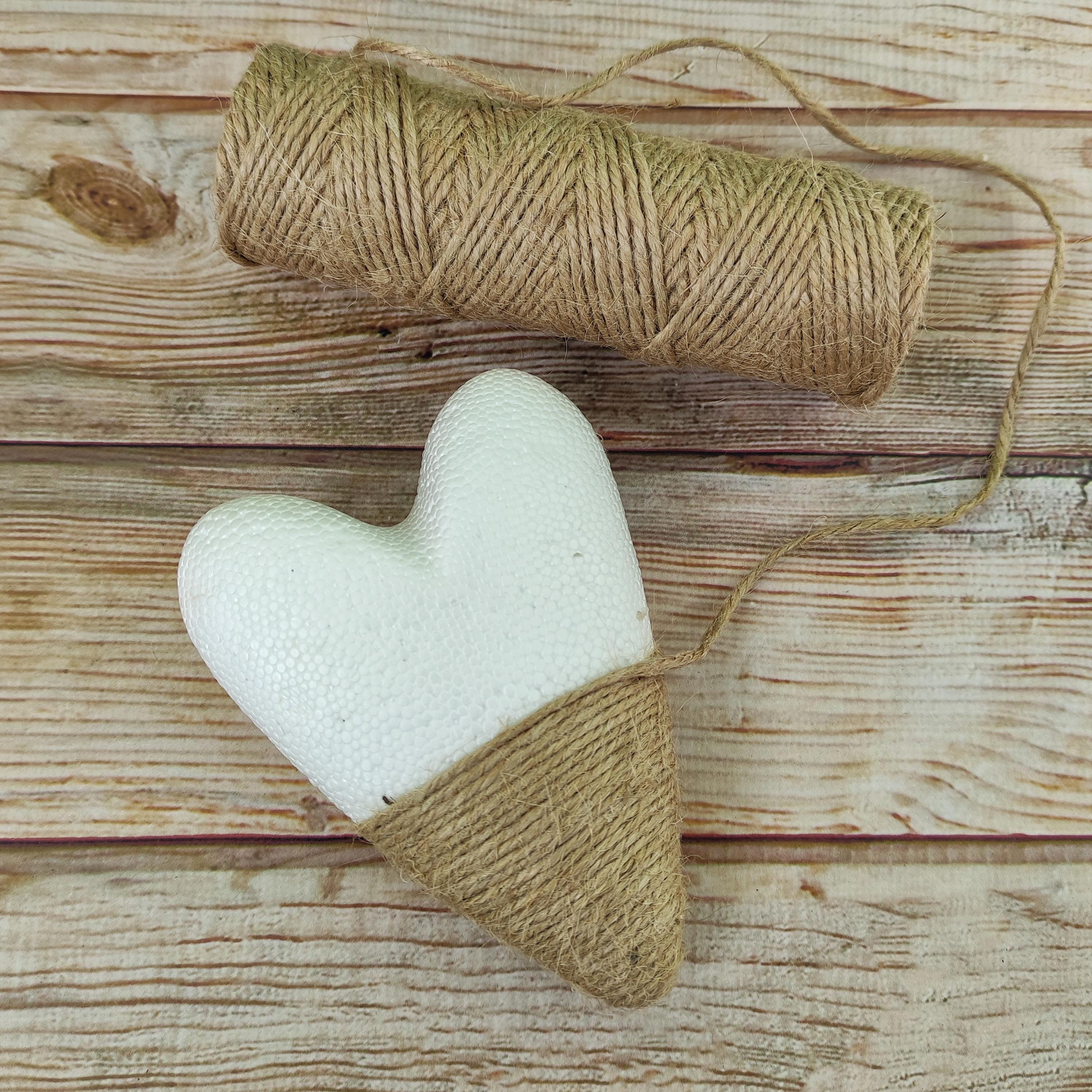 Rustic Hanging Heart Ornament With Key, Farmhouse Home Hanging Decor ...