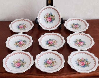 Royal Albert Lady Carlyle Tea Set, 4 Cup Teapot, 2 Mugs and 2