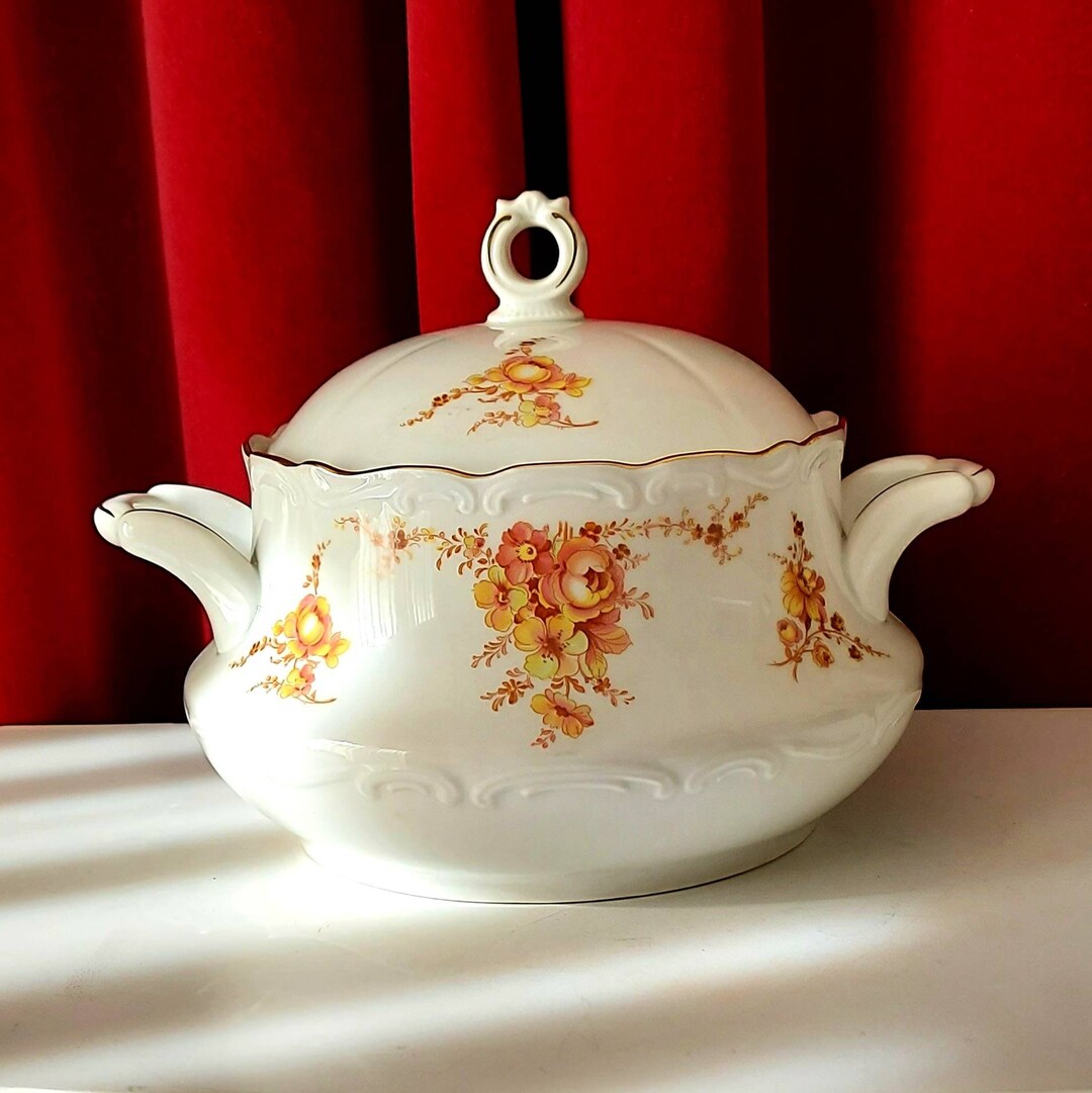 Terrine or Lidded Dish From Schumann Arzberg Bavaria Germany Etsy