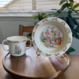 1936 Royal Doulton Bunnykins set
