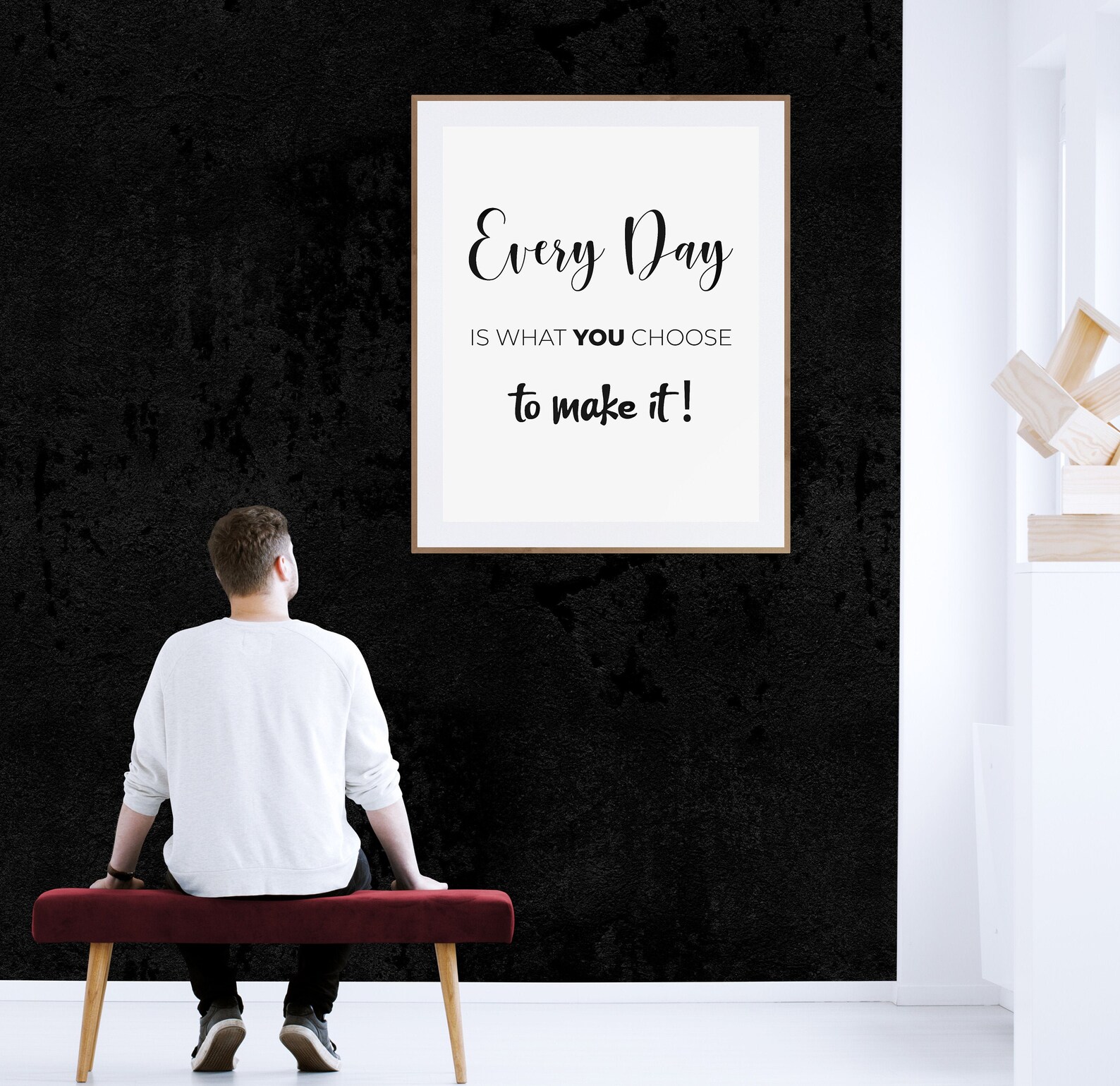 Motivational quote print digital wall art files download now | Etsy