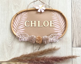 Cadre Bebe Fille Etsy