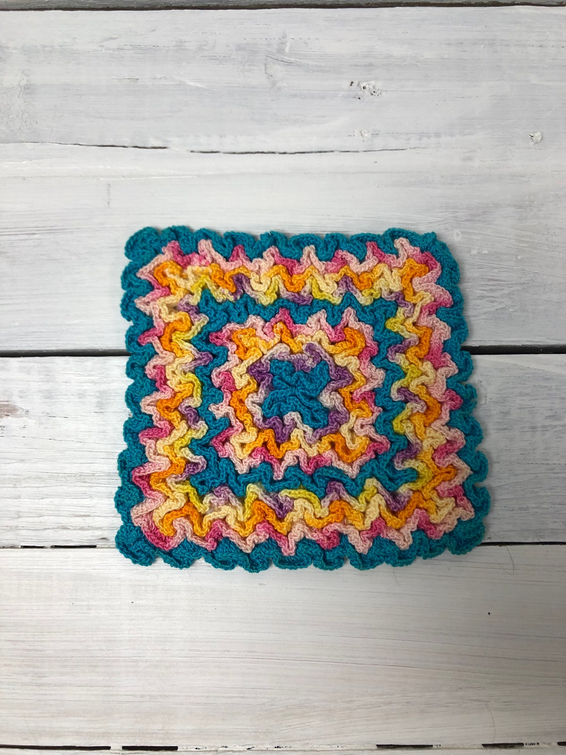 Vintage Handmade Potholders set of 2 Etsy