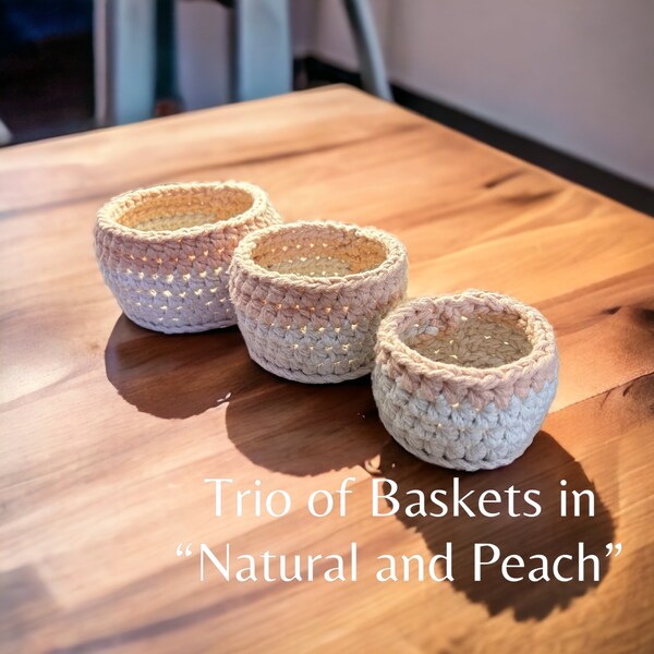 Peach Baskets Etsy