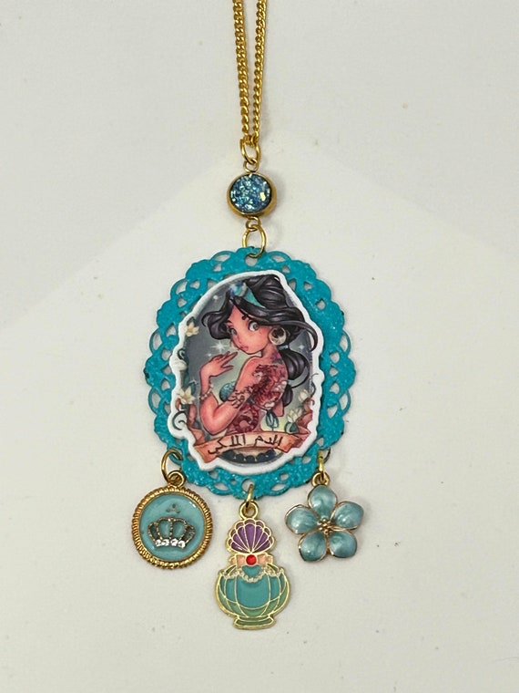 Persian Princess Necklace Middle Eastern Princess Necklace Arabic Necklace Royal Necklace Jasmine Necklace persian Princess Love Etsy Australia