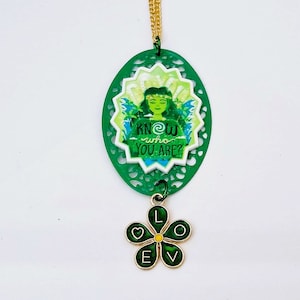 Mother Earth Necklace, Mother Nature Necklace, Polynesian Necklace, Nature Necklace, Do You Know Who You Are, Princess: &quot;Mother Earth Love&quot;