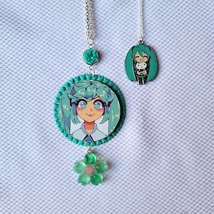 Hatsune Miku Music Necklace Anime Miku Music Notation Jewelry Chains Men  Women Fans Gifts Metal Rhinestone Gorgeous Accessories - AliExpress