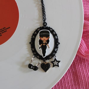 Selena Necklace, Selena Pendant, Music Tribute Necklace, Queen of Tejano Necklace, Grammy Winner Necklace, Best Selling Music: &quot;Selena Love&quot;