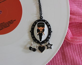Selena Necklace, Selena Pendant, Music Tribute Necklace, Queen of Tejano Necklace, Grammy Winner Necklace, Best Selling Music: "Selena Love"