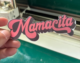 Spicy Mamacita Sticker - Laptop, Water Bottle Decal