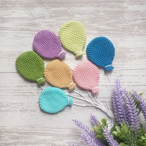 Ballon, haakpatroon, handgemaakt, amigurumi, pdf-download.
