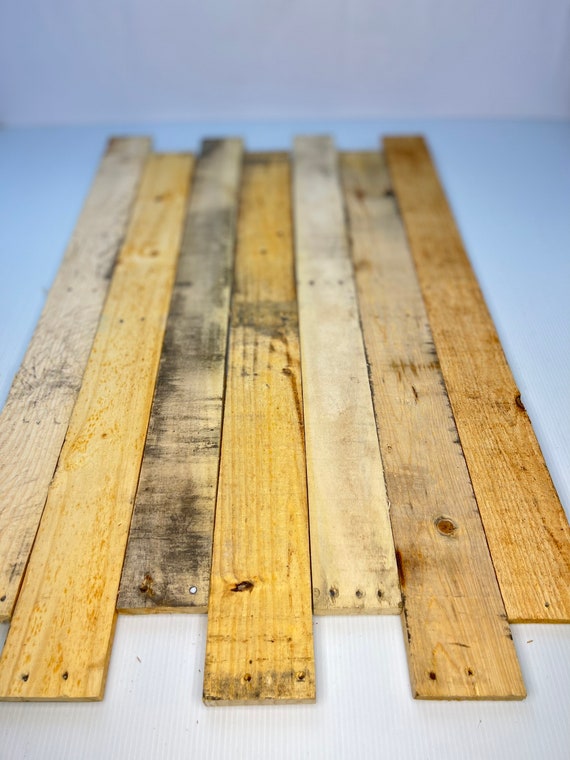 36.5" x 3.5" x 1/2" Raw Pine Pallet Boards 100 pack 