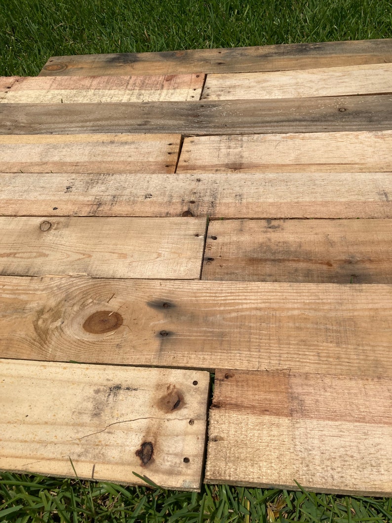 Wide Reclaimed Pallet Boards 36.5 X 4.75 X Etsy
