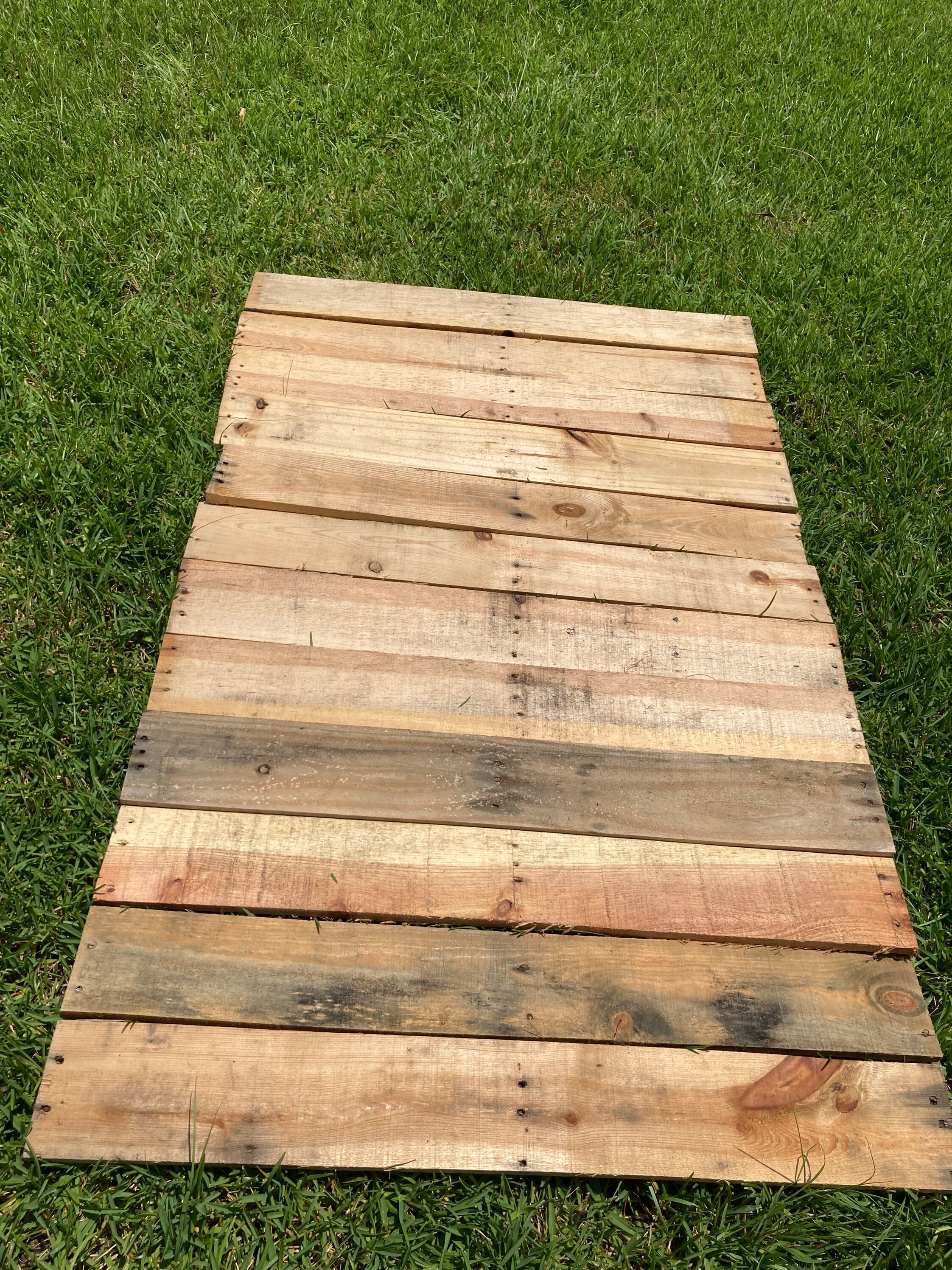 Wide Reclaimed Pallet Boards 36.5 X 4.75 X Etsy