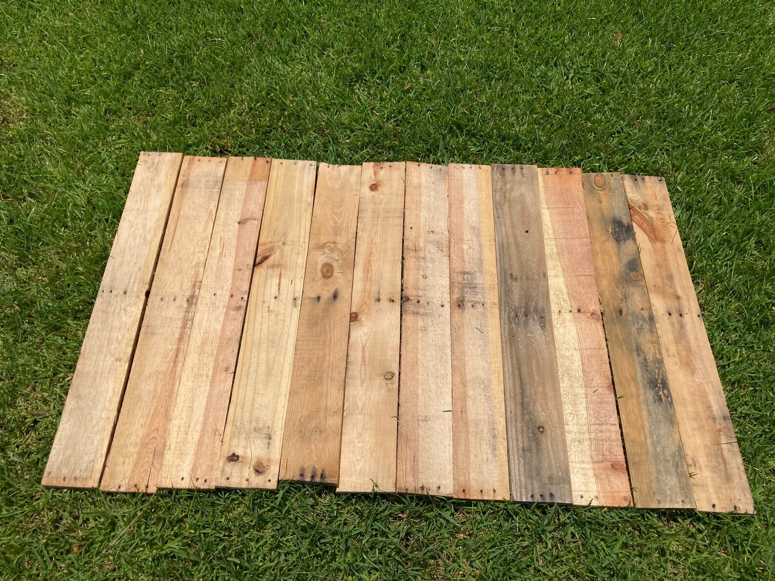 Wide Reclaimed Pallet Boards 36.5 X 4.75 X Etsy