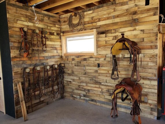 Recycled Pallet Wood 20 Sqft Farmhouse Rustic Style Barnwood for