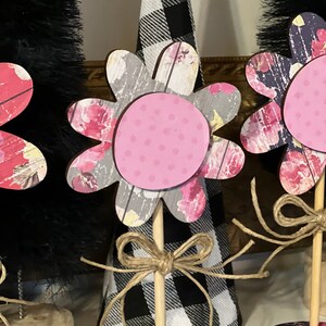 Daisy Flower SVG Digital Download für Glowforge oder Laser Kein physischer Gegenstand 1/4 &quot;Dübelbasis