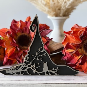 Witches Hat, Stand Alone, Farmhouse SVG Digital Download for Glowforge or Laser Not a Physical Item