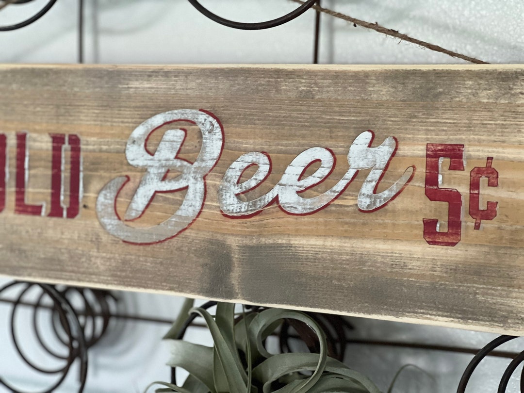 Beer 5 Cents Sign, Farmhouse SVG Digital Download for Glowforge or ...