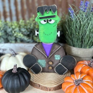 Frankenstein, Shelf Sitters, Halloween SVG Digital Download for Glowforge or Laser Not a Physical