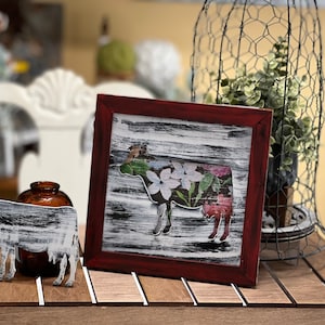 INTERCHANGEABLE Farm Animal Art Board, SVG Digital Download for Glowforge or Laser Not a Physical Item .195&quot;