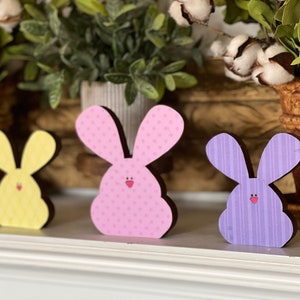 Peep Bunny SVG Digital Download für Glowforge oder Laser Kein physischer Artikel 1/4 "Basis