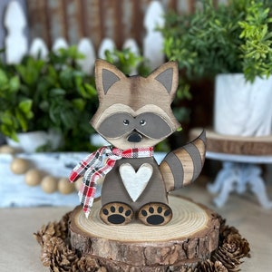 Raton laveur, animal de la forêt, téléchargement numérique SVG pour Glowforge ou laser, pas un objet physique