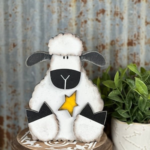 Moutons animaux de la ferme étagère gardienne SVG téléchargement numérique pour Glowforge ou laser pas un article physique