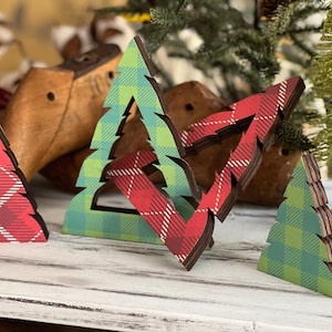 Farmhouse Christmas Tree SVG: Laser Cut File (Digital Download)