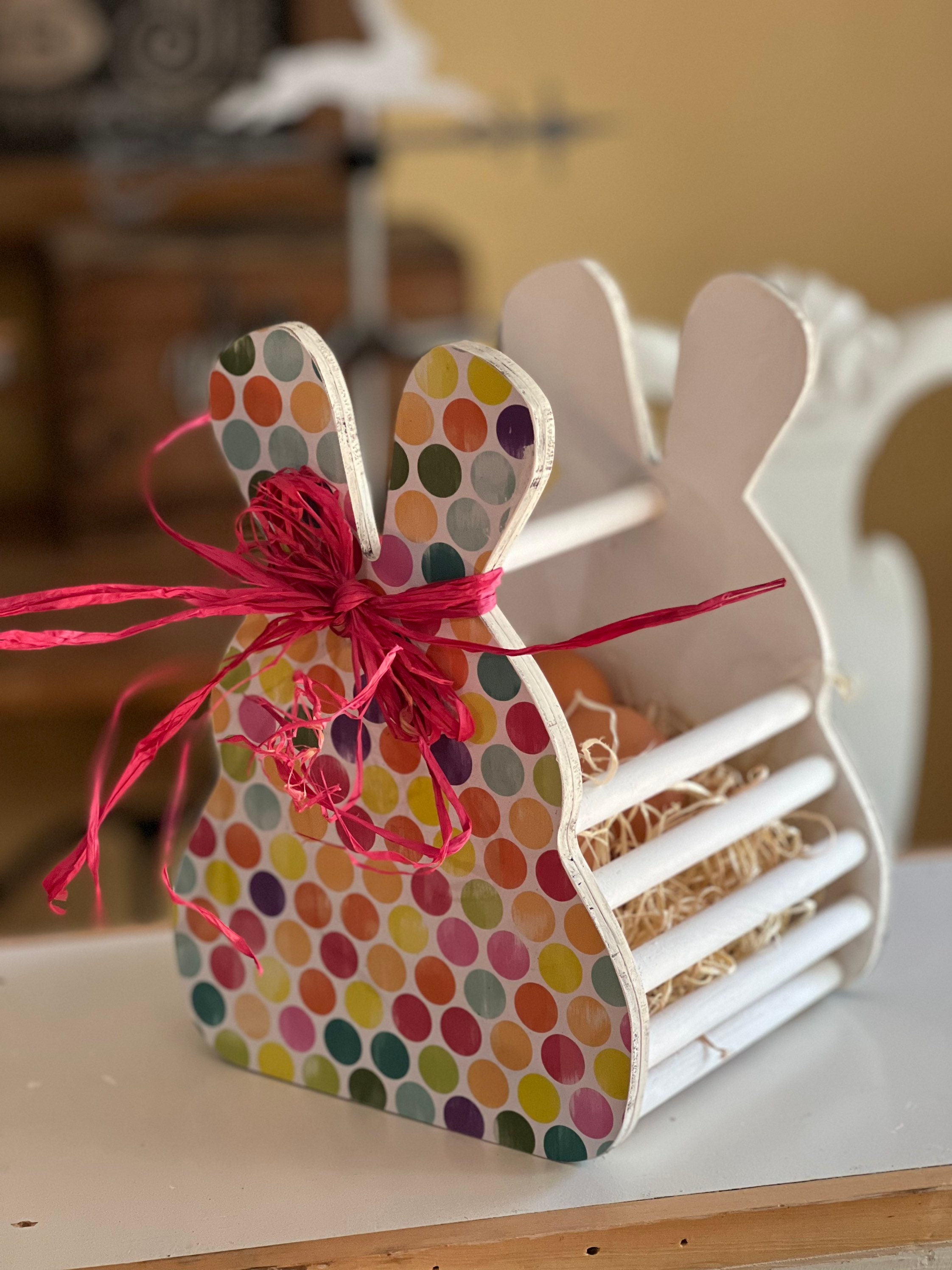 Bunny Basket SVG Digital Download for Glowforge or Laser Not a Physical ...