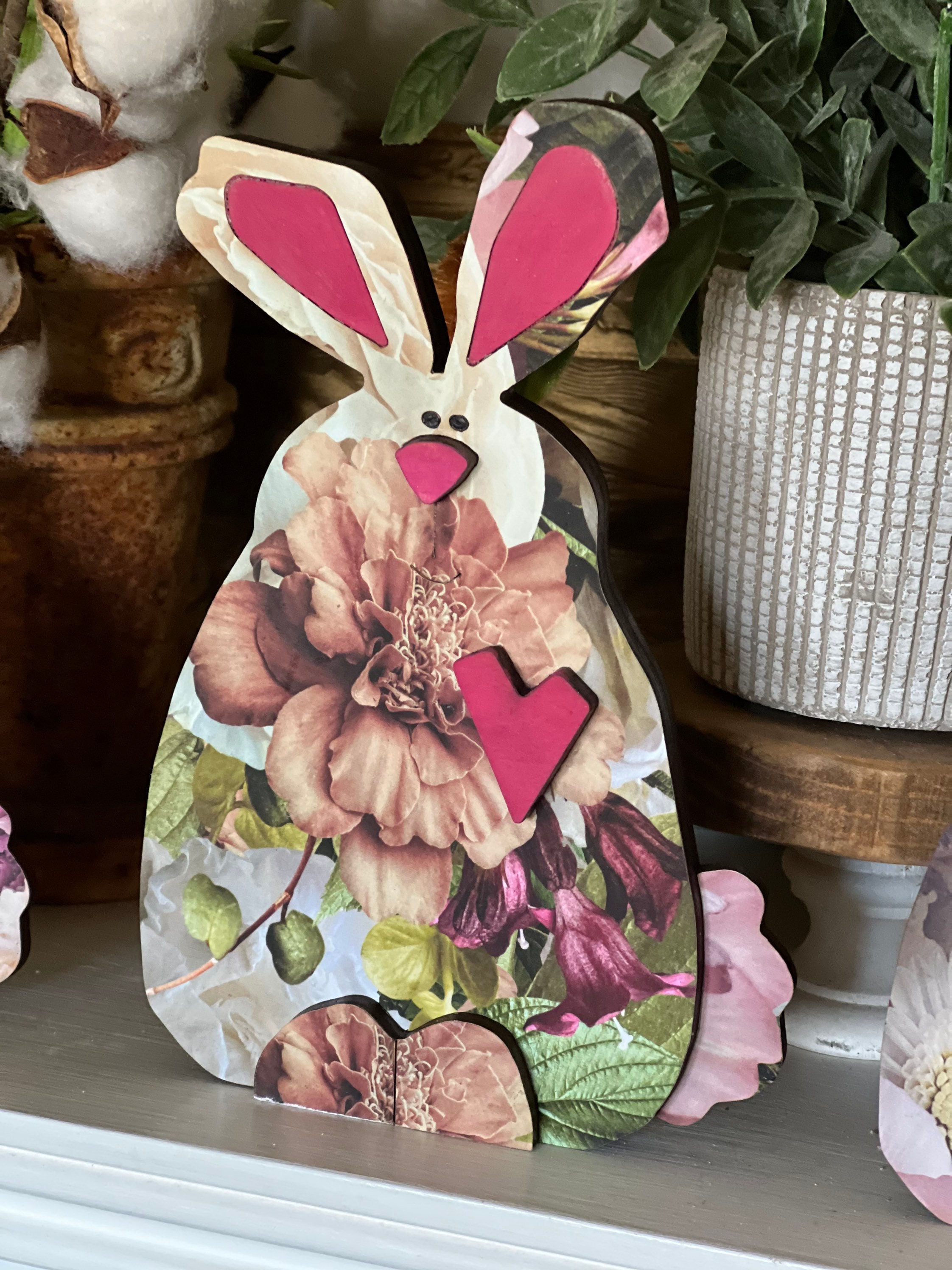 Primitive Bunny Peep SVG Digital Download for Glowforge or Laser Not a ...