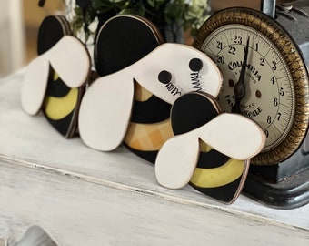 Primitive Bee SVG Digital Download for Glowforge or Laser Not a Physical Item 1/4&quot; Base