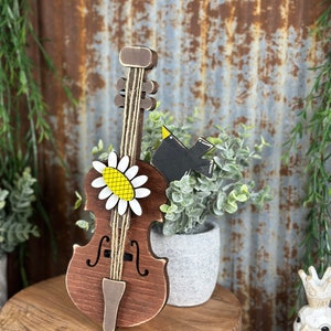 Fiddle/Violin, Sunflowers & Birds SVG Digital Download for Glowforge or Laser Not a Physical Item
