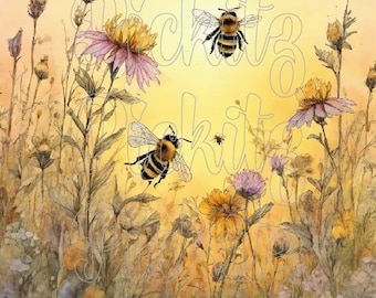 Primitives By Kathy Buzz Bee Honey Farm Home D&eacute;cor Sign