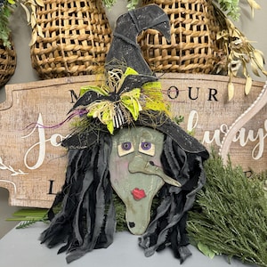Cara de bruja, murciélago, Halloween, granja, SVG primitivo, descarga digital para Glowforge o láser, no es un formato físico de 1/4"