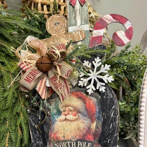 Weihnachtsmann Tasche, Weihnachten, Bauernhaus SVG Digital Download für Glowforge oder Laser, kein physischer Gegenstand