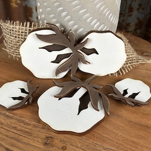 Cotton Bolls ONLY, Farmhouse SVG Digital Download for Glowforge or Laser Not a Physical Item