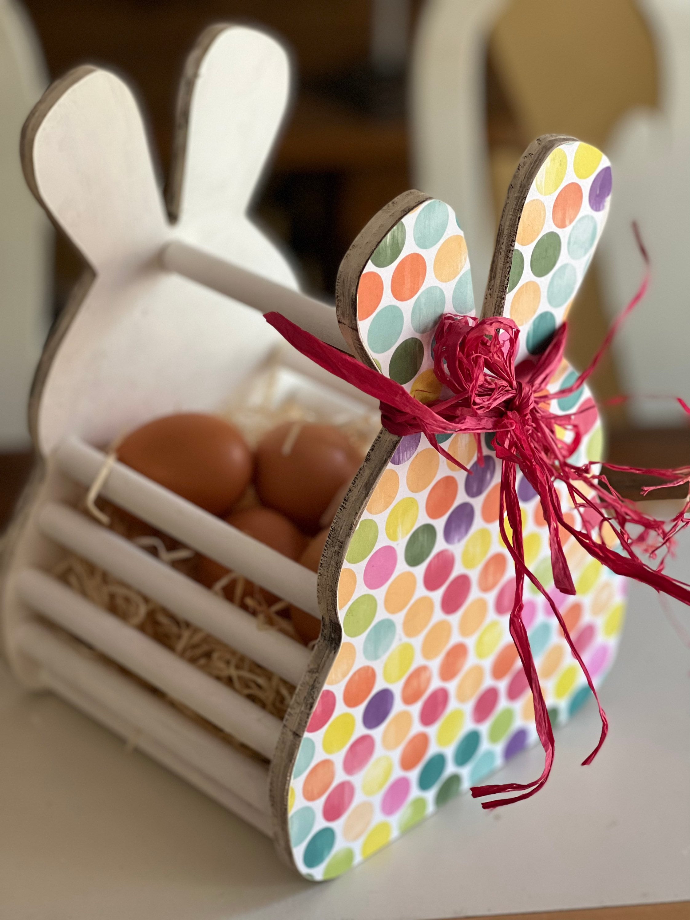 Bunny Basket SVG Digital Download for Glowforge or Laser Not a Physical ...