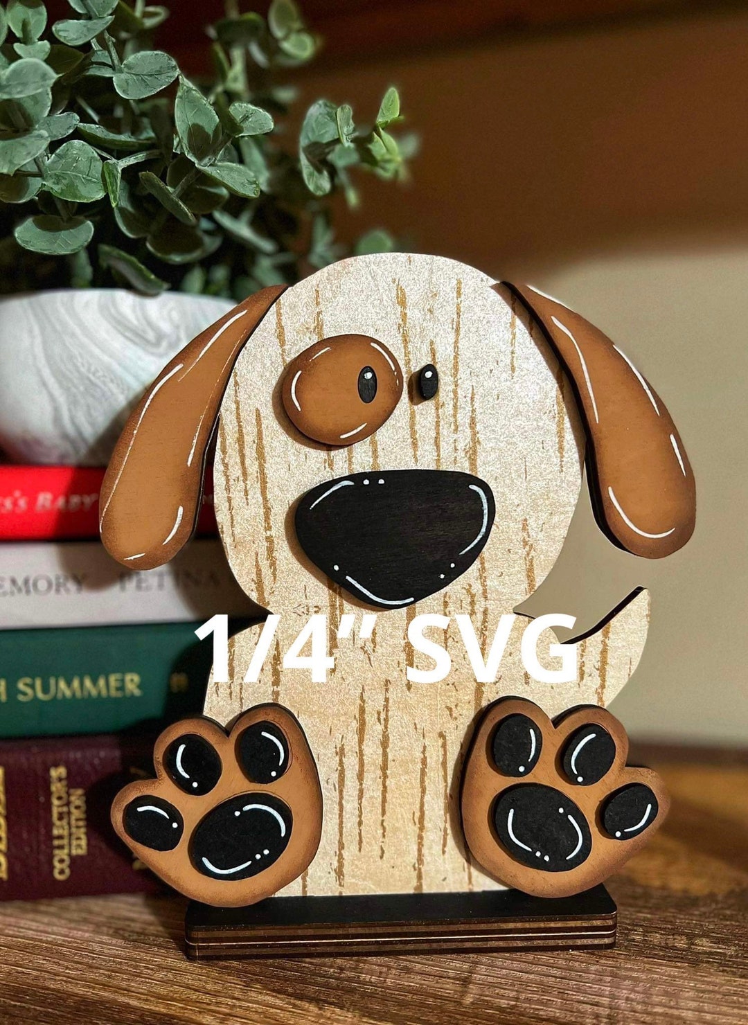 Dog SVG Set: Laser Cut File for Glowforge (.19-.22 Inch) - Etsy