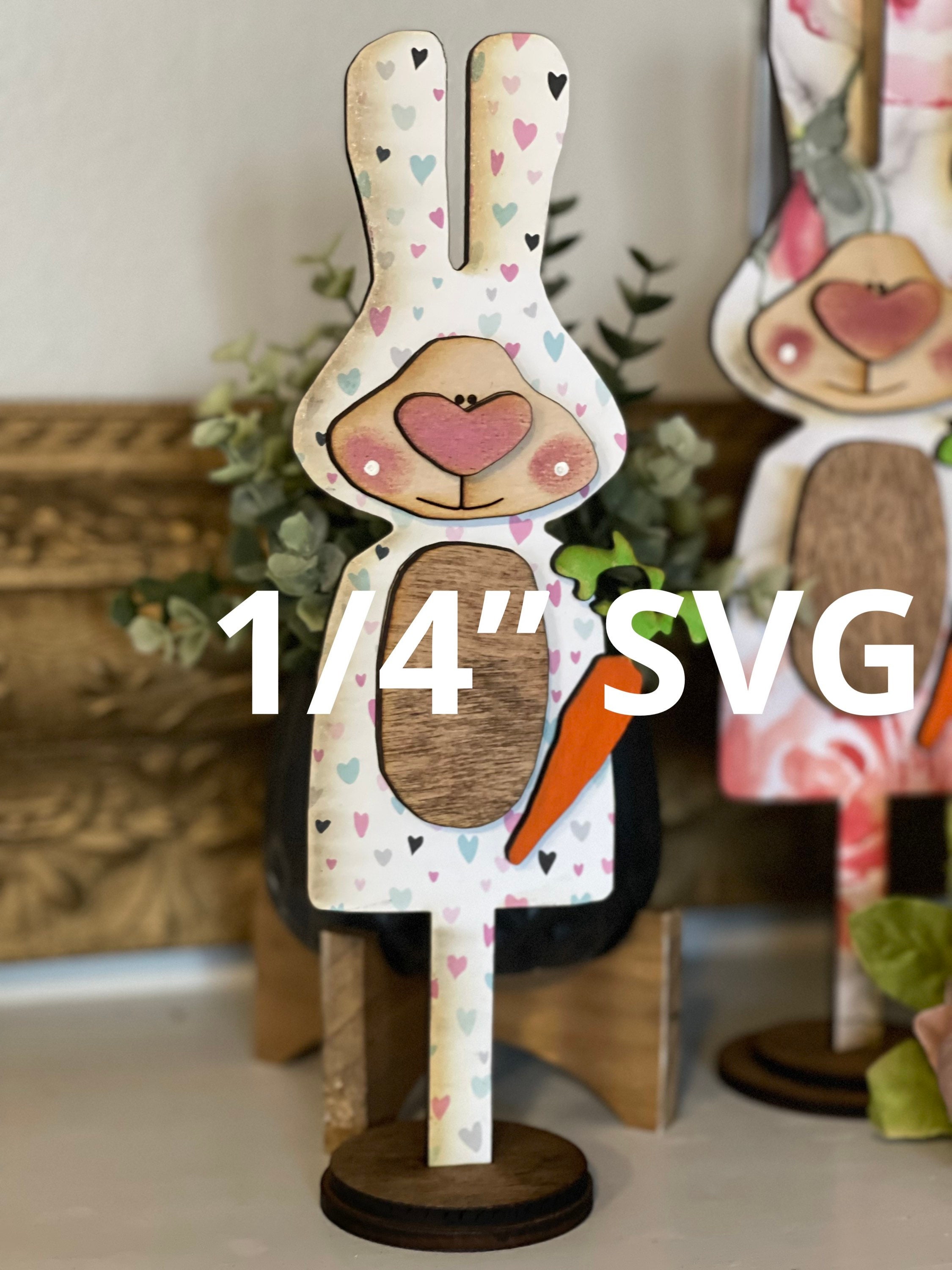 Bucktooth Bunny SVG Digital Download for Glowforge or Laser Not a ...