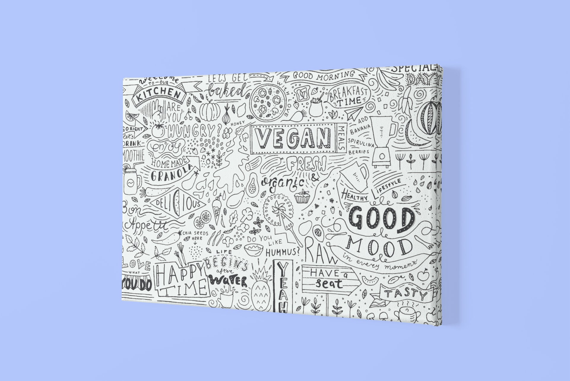 Bilder Küche Leinwand: Bring deine Küche zum Leben mit Zeichnen!