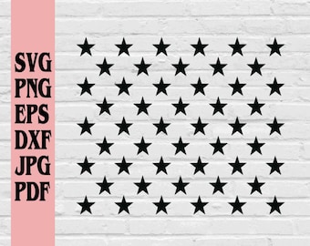 Download American Flag Stars Etsy