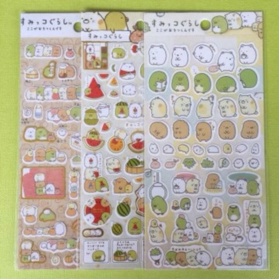 Sumikko Gurashi Sticker Sheet Kawaii Journaling Snail Mail - Etsy