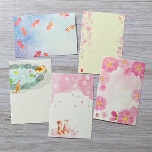 Postcards, Fish, Sakura, Cat,  Kawaii, Japan