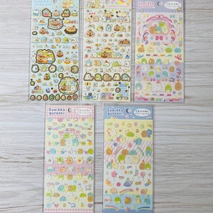 San-X Sumikko Gurashi Sticker Sheets, Kawaii, Japan