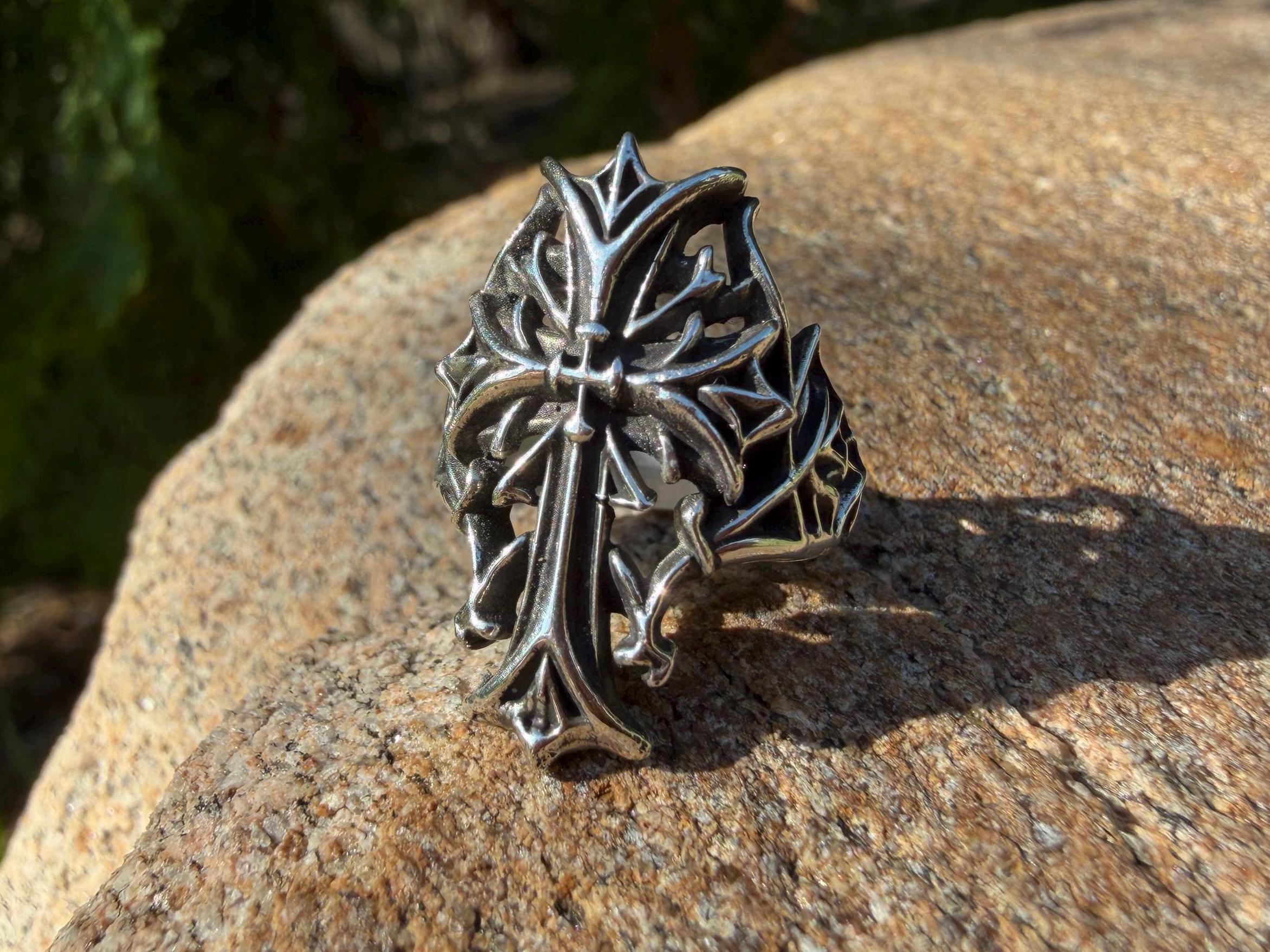 Chrome Hearts Ring Size 13 - Etsy